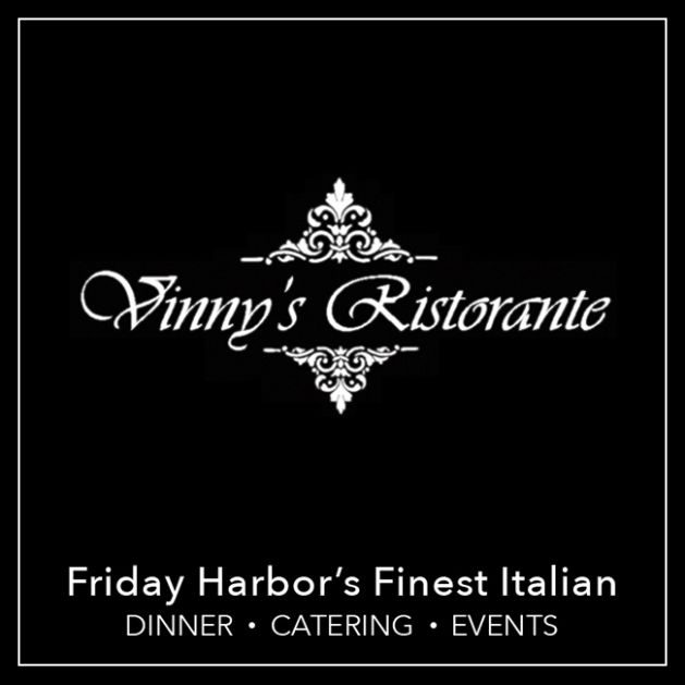 vinnys ristorante friday harbor san juan islands italian dinner catering events